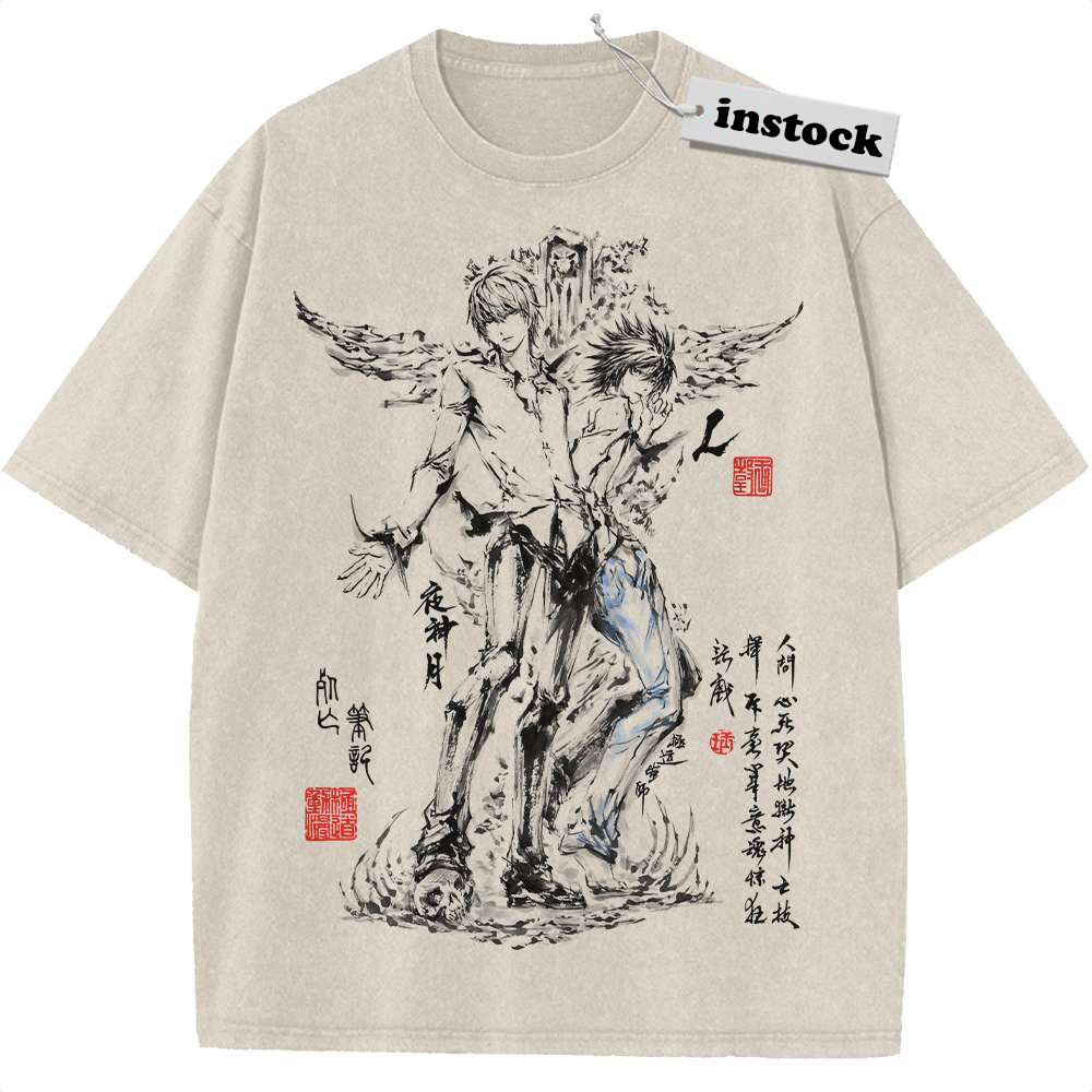 Death Note Shirt, Anime Shirt, Vintage Tee