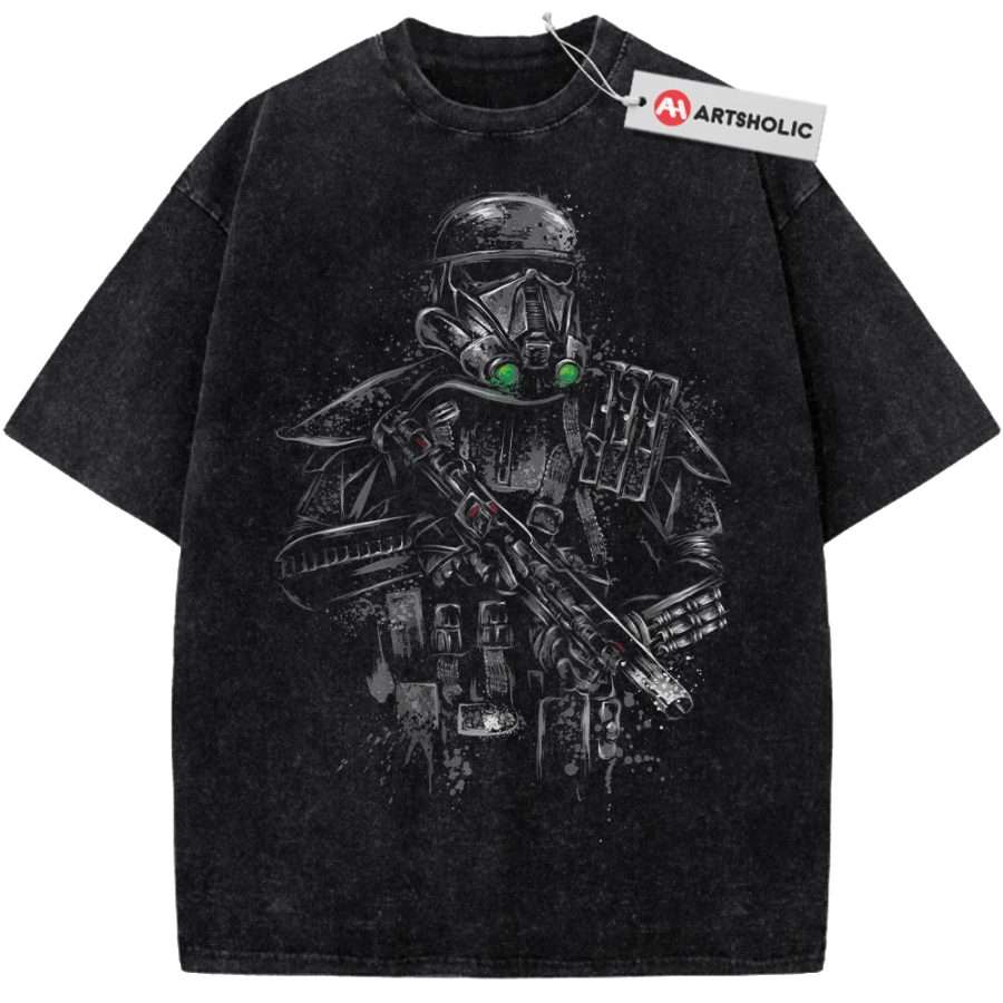 Alternative view of Death Trooper Shirt, Star Wars Shirt, Movie Vintage T-Shirt