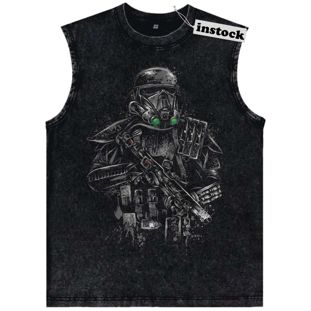 Death Trooper Tank Top, Star Wars Tank Top, Movie Vintage Tank Top