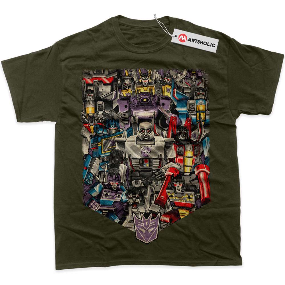 Alternative view of Decepticons Shirt, Transformers Shirt, Movie Shirt, Graphic Tee