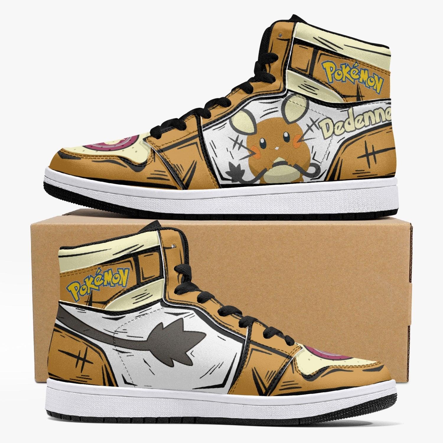 Dedenne Pokemon Custom Sneaker Mid 1 Basketball Shoes - Otaku Hall