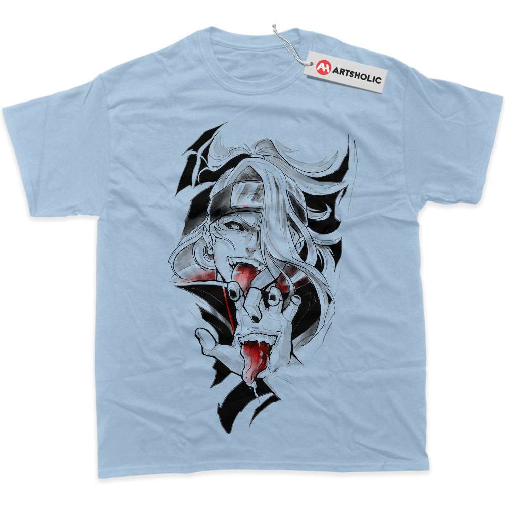 Alternative view of Deidara Shirt, Naruto Shirt, Anime Shirt, Graphic T-Shirt