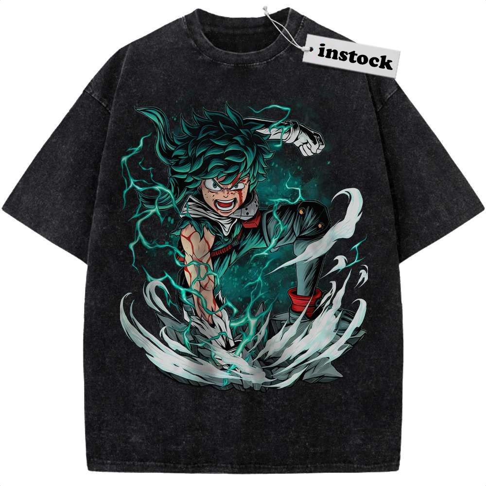 Deku Shirt, Izuku Midoriya Shirt, MHA Shirt, Anime Shirt, Vintage Tee