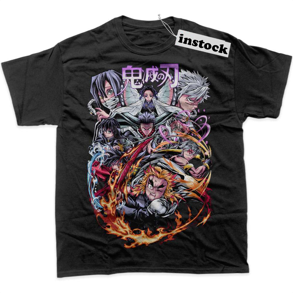 Demon Slayer Shirt, Anime Shirt, Graphic Tee