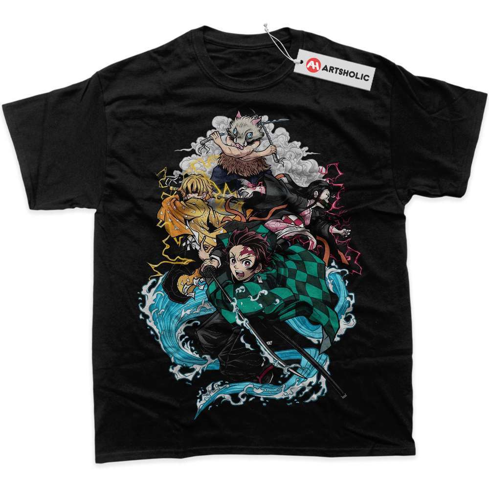 Alternative view of Demon Slayer Shirt, Anime Shirt, Graphic Tee