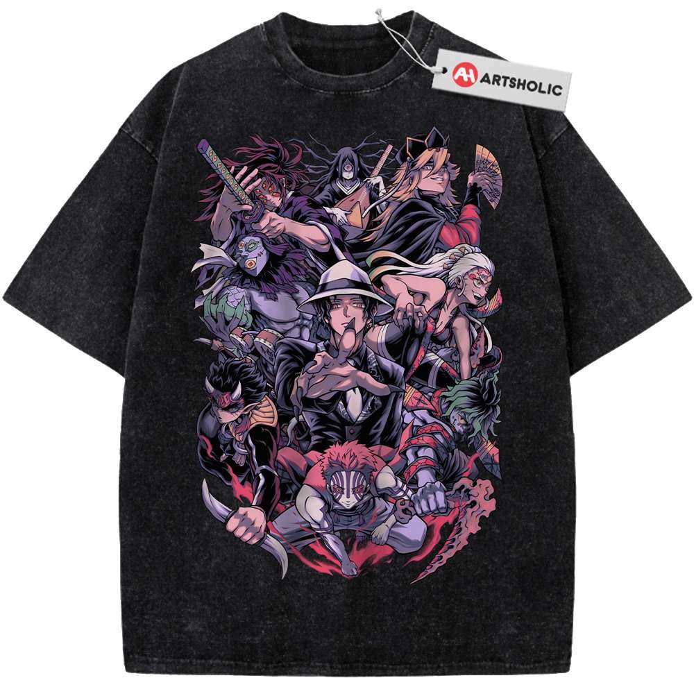 Alternative view of Demon Slayer Shirt, Anime Shirt, Vintage T-Shirt