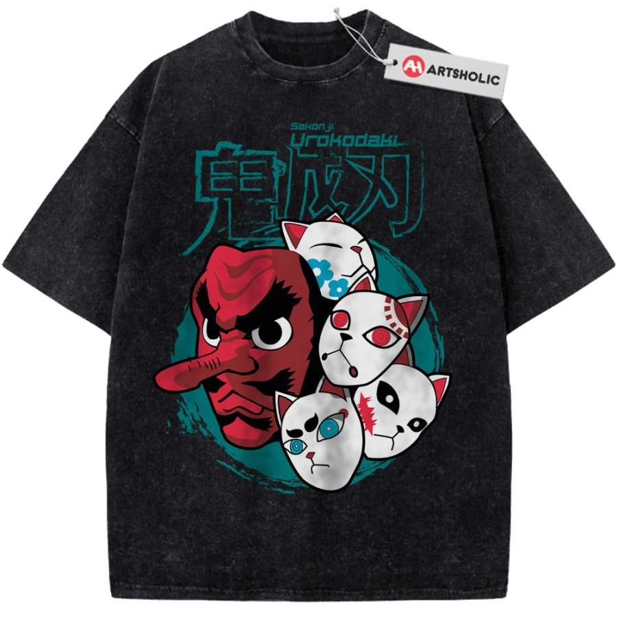 Alternative view of Demon Slayer Shirt, Anime Shirt, Vintage T-Shirt