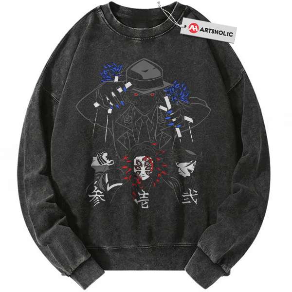 Demon Slayer Sweatshirt, Anime Sweatshirt, Vintage Sweatshirt