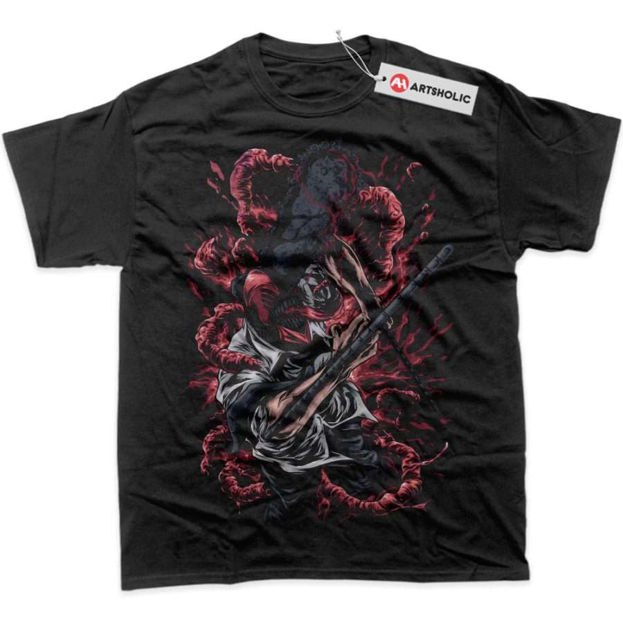 Alternative view of Denji - Chainsaw Devil Shirt, Chainsaw Man Shirt, Anime Shirt, Graphic T-Shirt