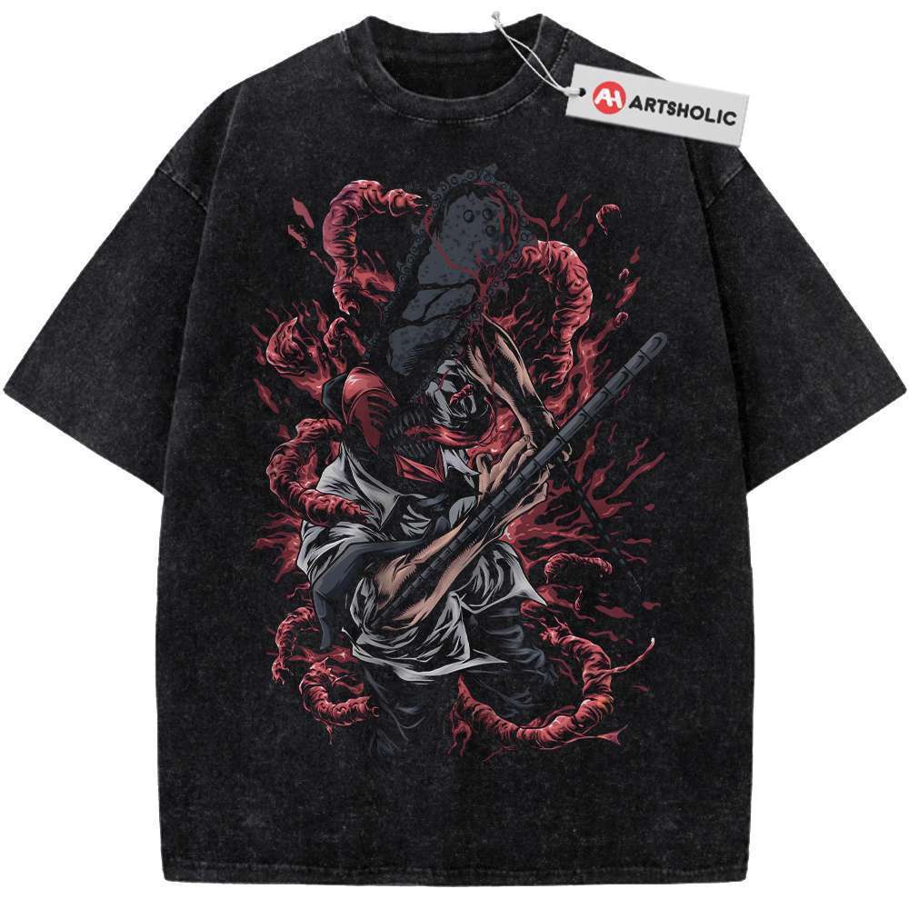 Denji - Chainsaw Devil Shirt, Chainsaw Man Shirt, Anime Shirt, Vintage T-Shirt