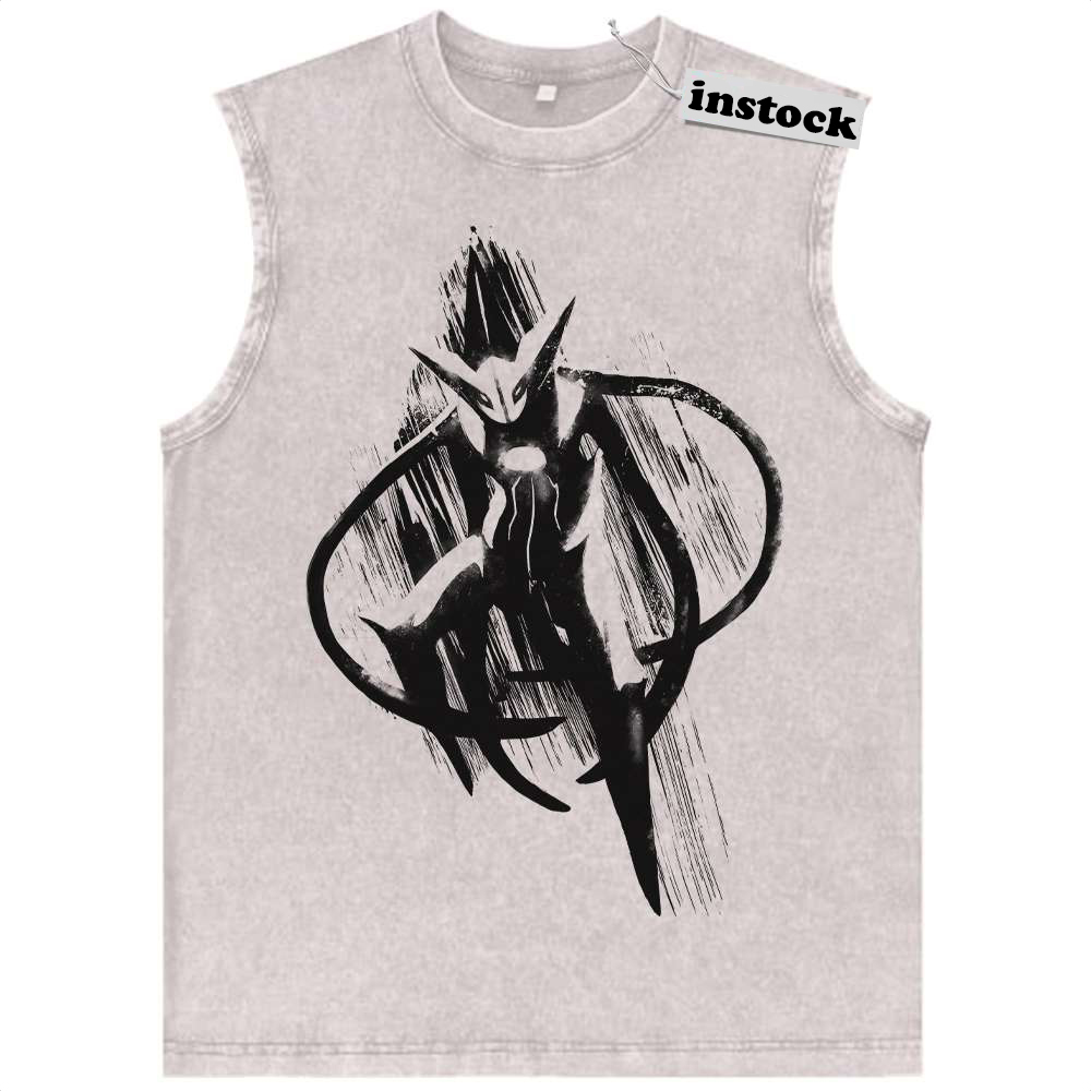 Deoxys Tank Top, Pokemon Tank Top, Anime Tank Top, Vintage Tank Top