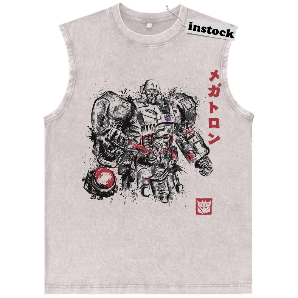 Destruction Tank Top, Transformers Tank Top, Movie Tank Top, Vintage Tank Top