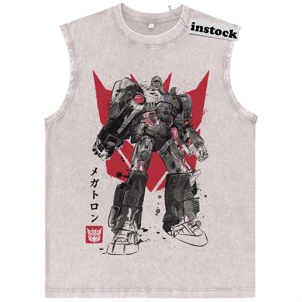 Destruction Tank Top, Transformers Tank Top, Movie Tank Top, Vintage Tank Top