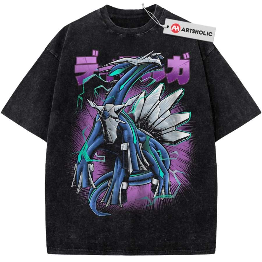 Alternative view of Dialga Shirt, Pokemon shirt, Anime Shirt, Vintage T-Shirt