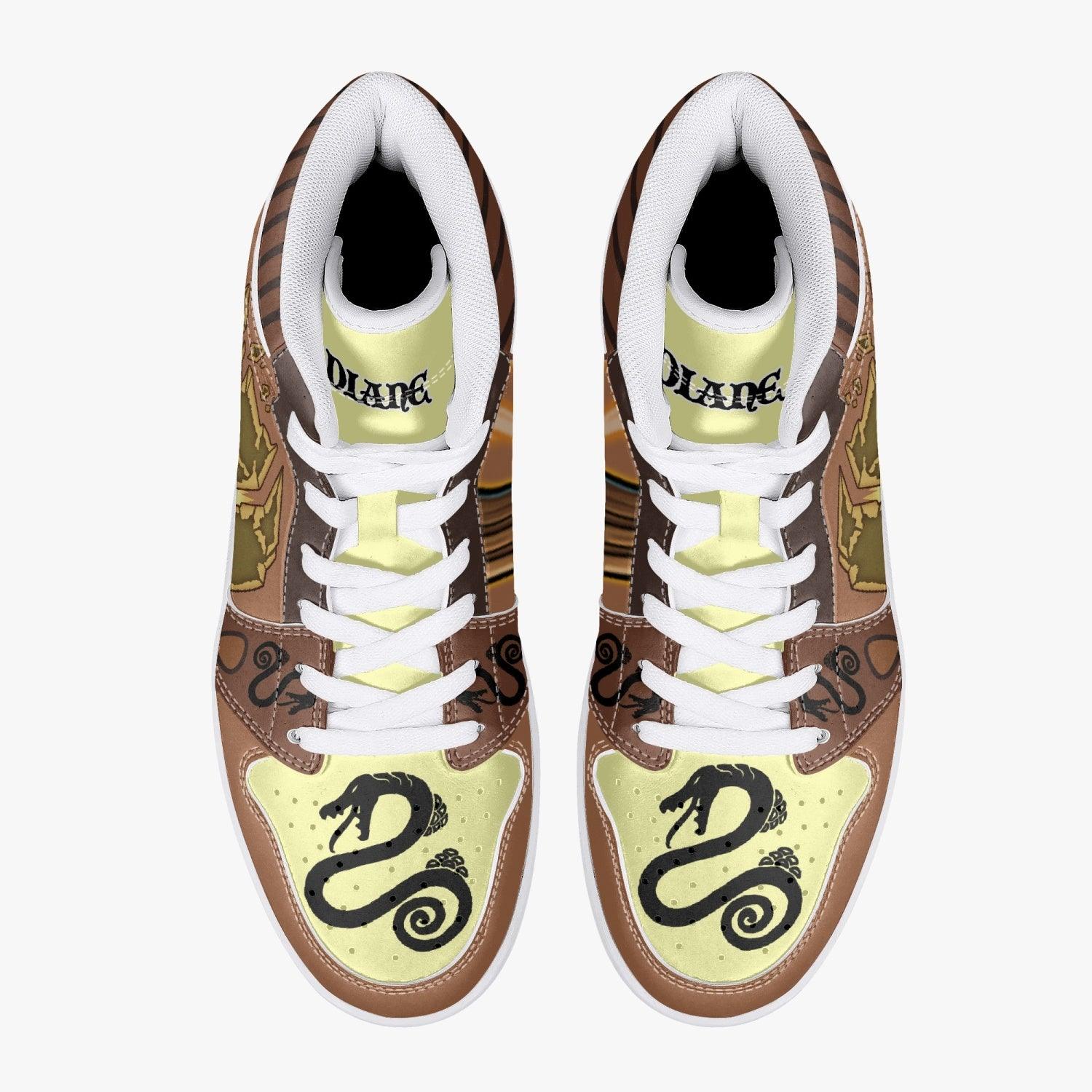 Alternative view of Diane Gideon Seven Deadly Sins Custom Sneaker Mid 1 Basketball Shoes - Otaku Hall