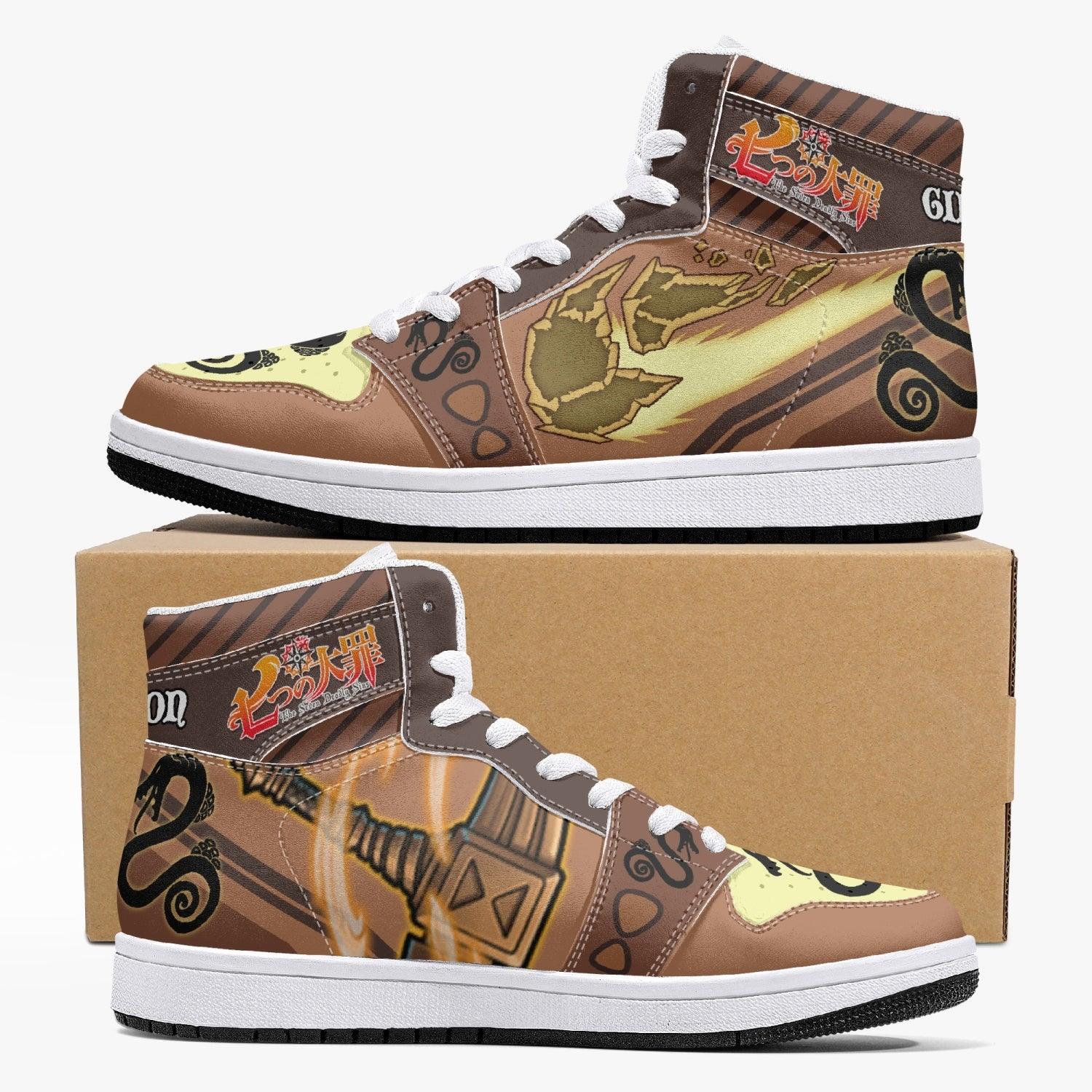 Diane Gideon Seven Deadly Sins Custom Sneaker Mid 1 Basketball Shoes - Otaku Hall