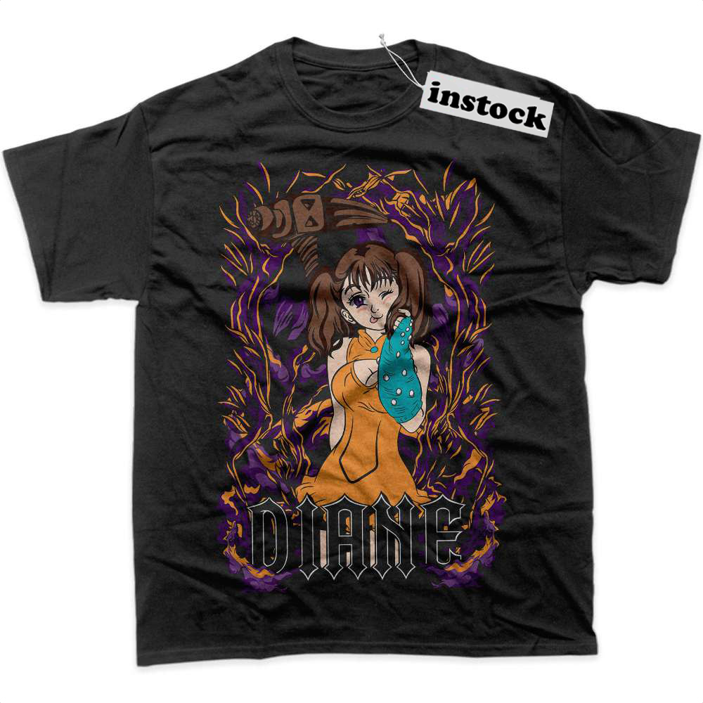 Diane Shirt, Seven Deadly Sins Shirt, Anime Shirt, Graphic T-Shirt