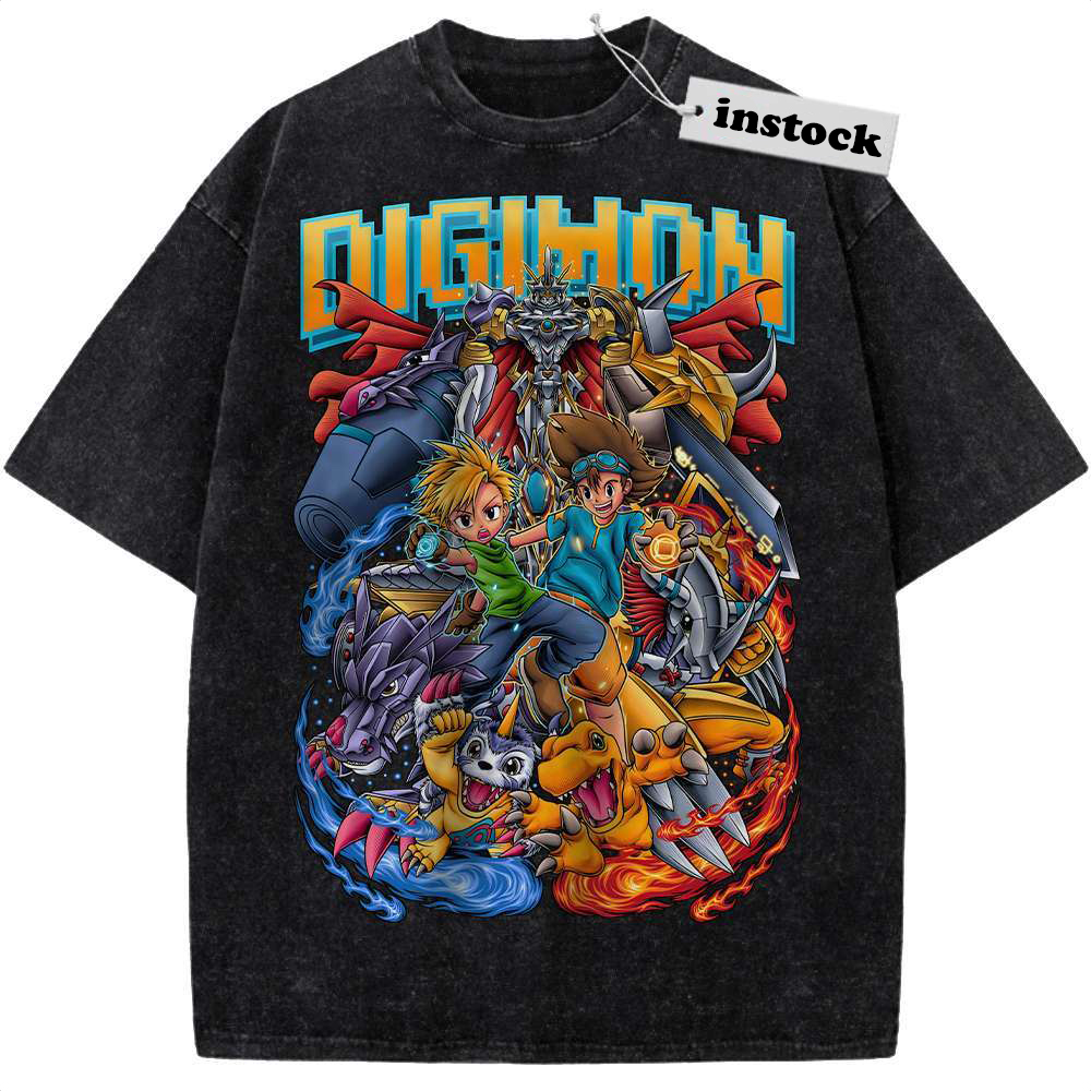 Digimon Adventure Shirt, Anime Shirt, Vintage T-Shirt