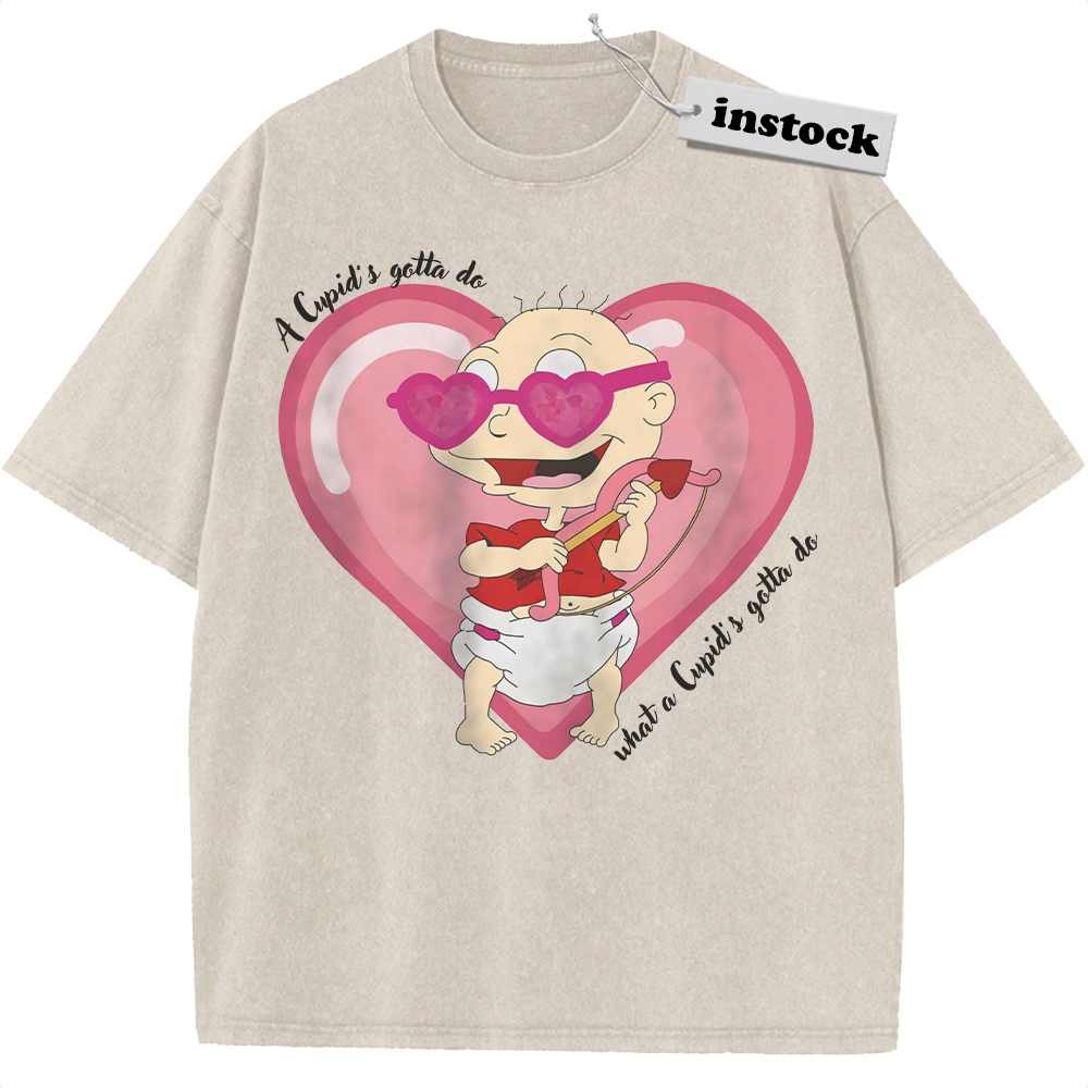 Dil Pickles Shirt, Rugrats Shirt, Valentine's Day Shirt, Animated Shirt, Vintage Tee