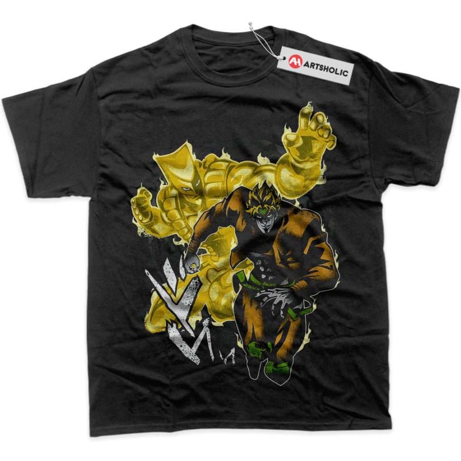 Alternative view of Dio Brando Shirt, JoJo's Bizarre Adventure Shirt, Anime Shirt, Graphic T-Shirt