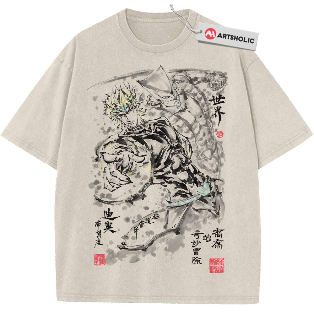 Dio Brando Shirt, JoJo's Bizarre Adventure Shirt, Anime Shirt, Vintage T-Shirt