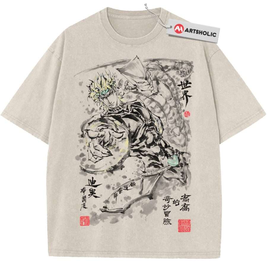 Alternative view of Dio Brando Shirt, JoJo's Bizarre Adventure Shirt, Anime Shirt, Vintage T-Shirt