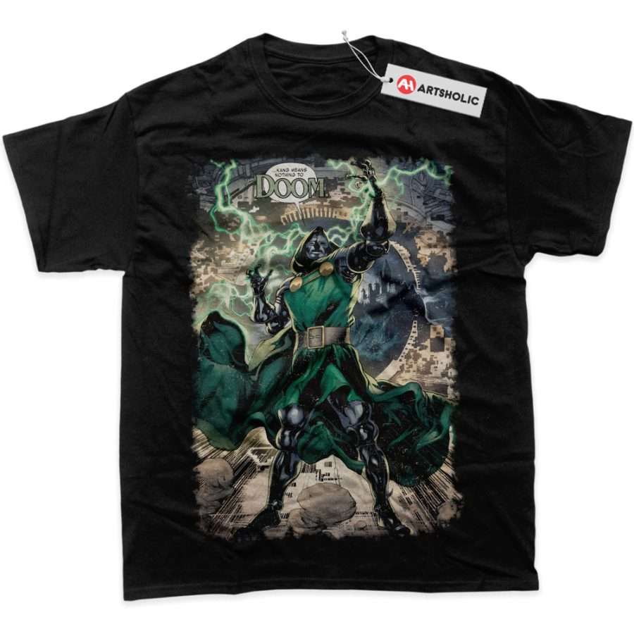 Alternative view of Doctor Doom Shirt, Marvel Comics Shirt, Graphic T-Shirt