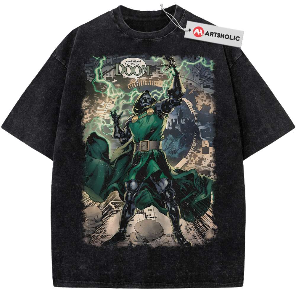 Alternative view of Doctor Doom Shirt, Marvel Comics Shirt, Vintage T-Shirt