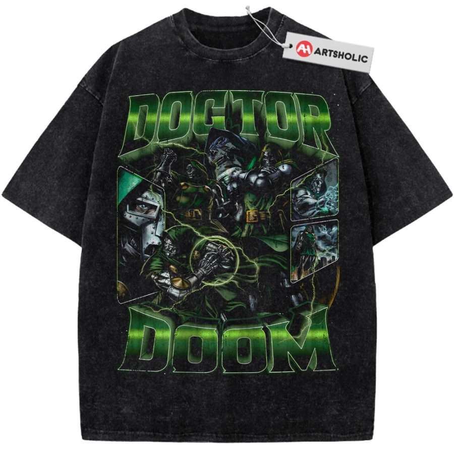 Alternative view of Doctor Doom Shirt, Marvel Comics Shirt, Vintage Tee
