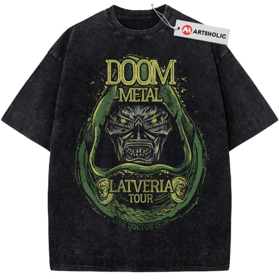 Alternative view of Doctor Doom Shirt, Marvel Comics Shirt, Vintage Tee