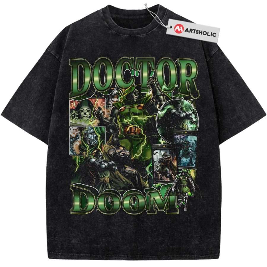 Alternative view of Doctor Doom Shirt, Marvel Comics Shirt, Vintage Tee