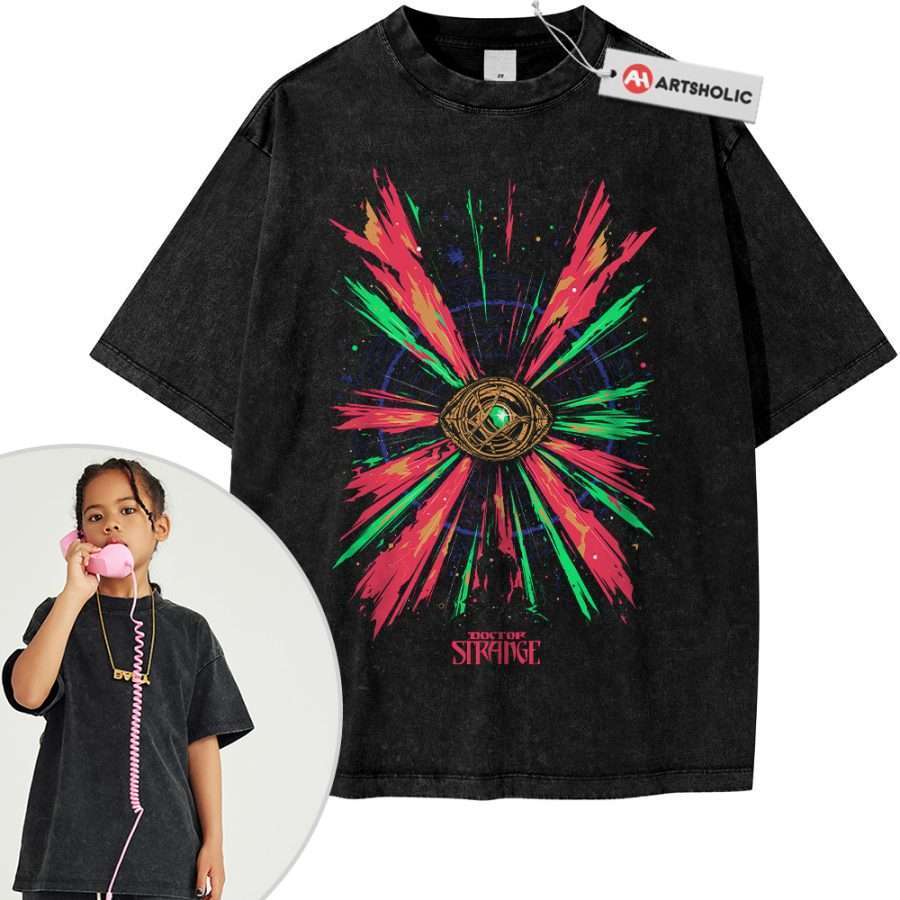Alternative view of Doctor Strange Shirt For Kids, Marvel Comics Shirt For Kids, Vintage Tee For Kids
