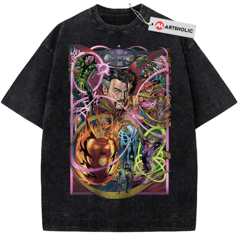 Alternative view of Doctor Strange Shirt, Marvel Comics Shirt, Vintage T-Shirt