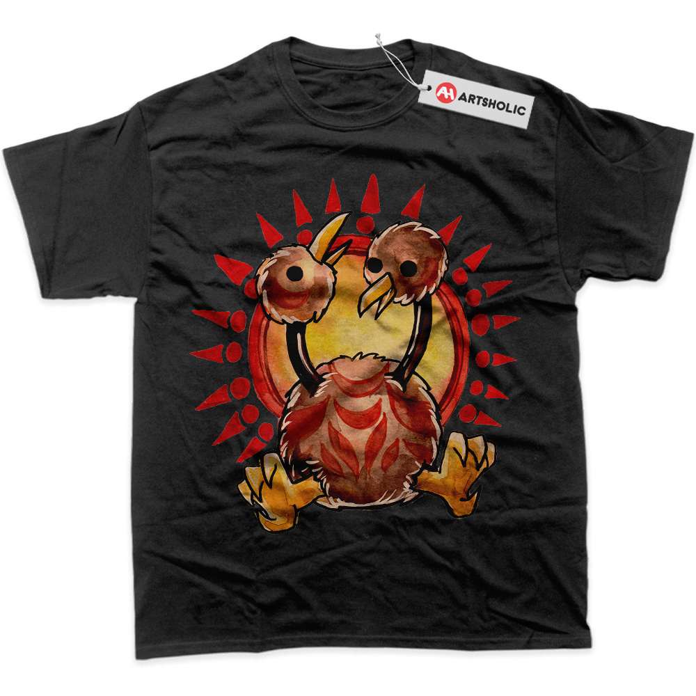 Alternative view of Doduo Shirt, Pokemon Shirt, Anime Shirt, Graphic T-Shirt