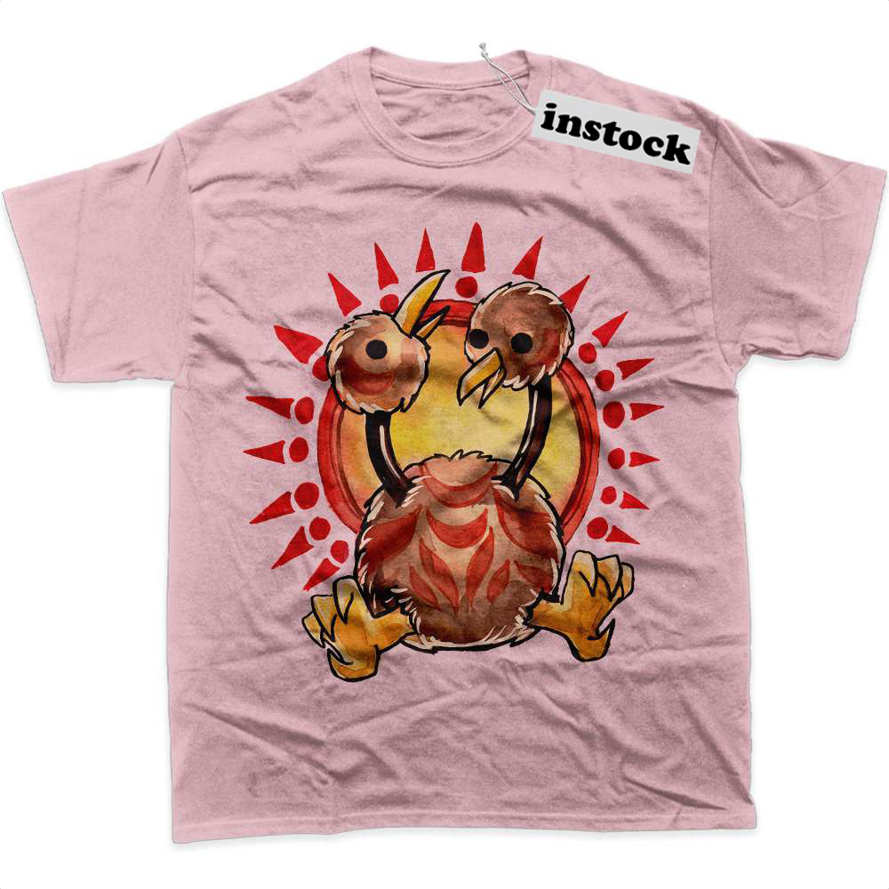 Doduo Shirt, Pokemon Shirt, Anime Shirt, Graphic T-Shirt