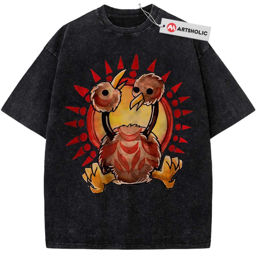 Alternative view of Doduo Shirt, Pokemon shirt, Anime Shirt, Vintage T-Shirt