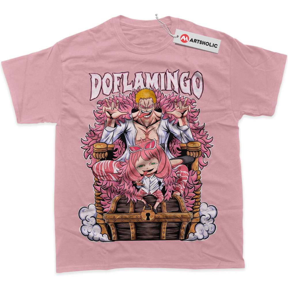 Doflamingo Shirt, One Piece Shirt, Anya Forger Shirt, Spy x Family Shirt, Anime Shirt, Graphic Tee