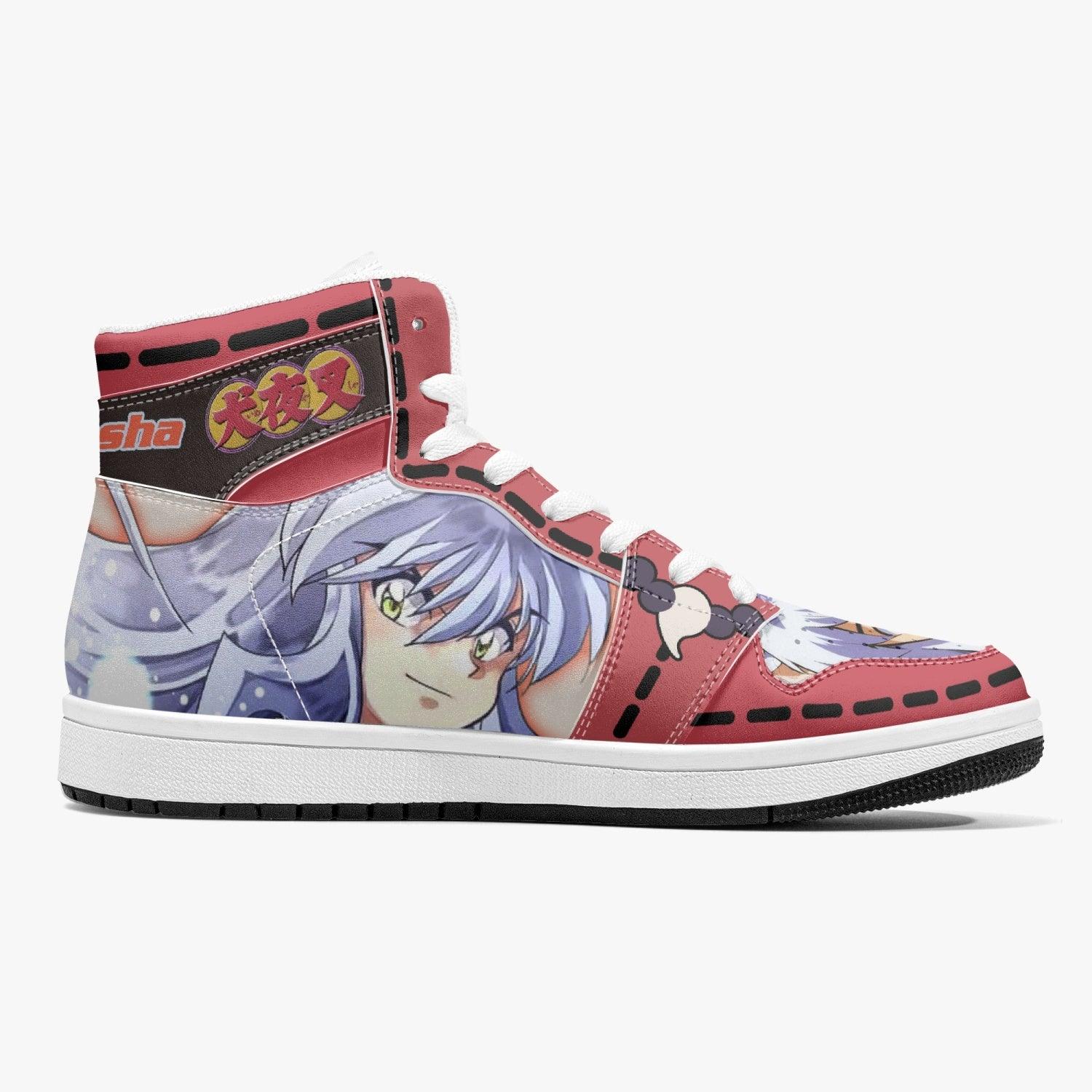 Alternative view of Dog Yaksha Custom Sneaker Mid 1 Basketball Shoes - Otaku Hall
