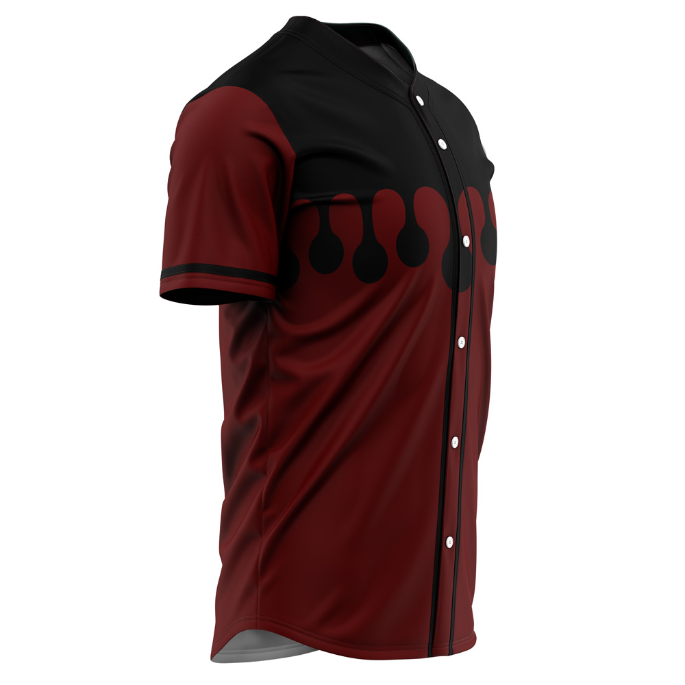 Alternative view of Doma Demon Slayer Custom Baseball Jersey - Otaku Hall