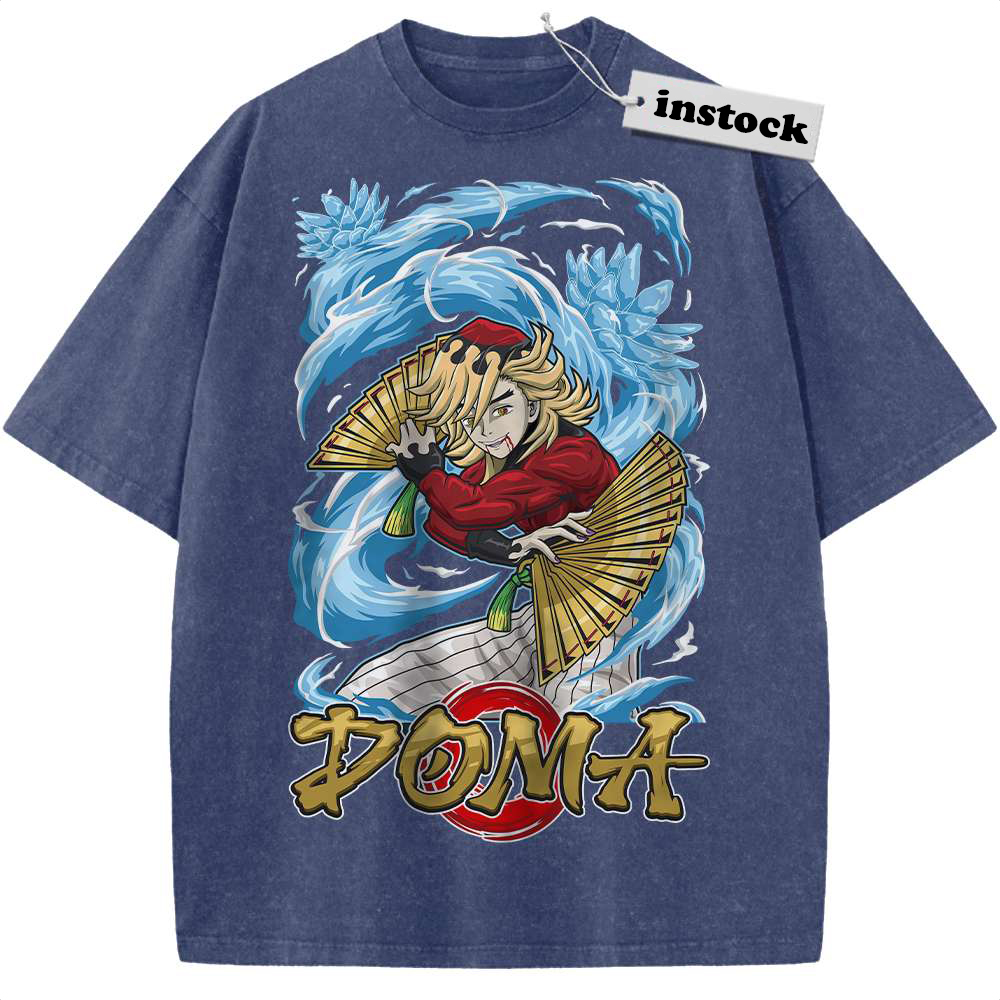 Doma Shirt, Demon Slayer Shirt, Anime Shirt, Vintage T-Shirt
