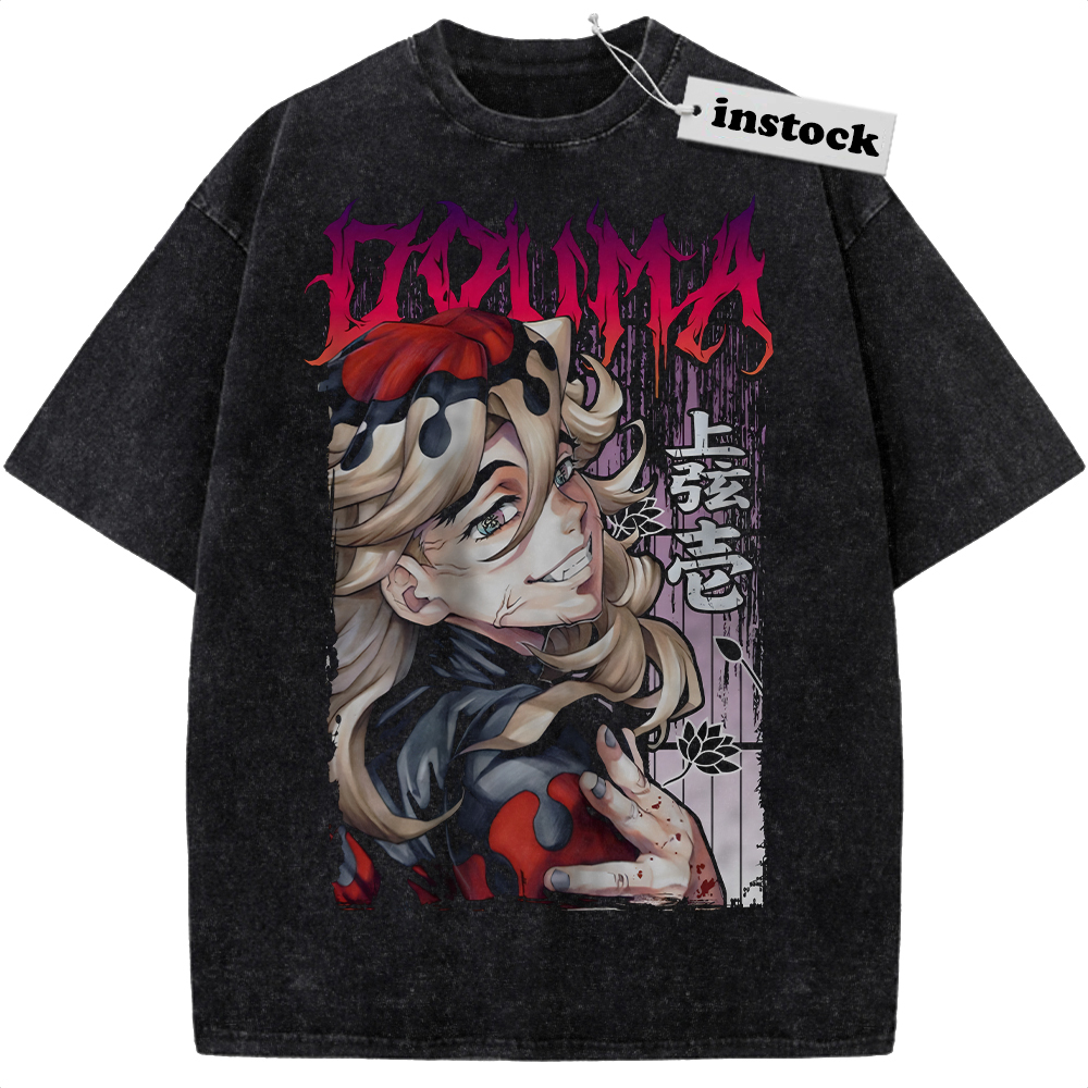 Doma Shirt, Demon Slayer Shirt, Anime Shirt, Vintage Tee