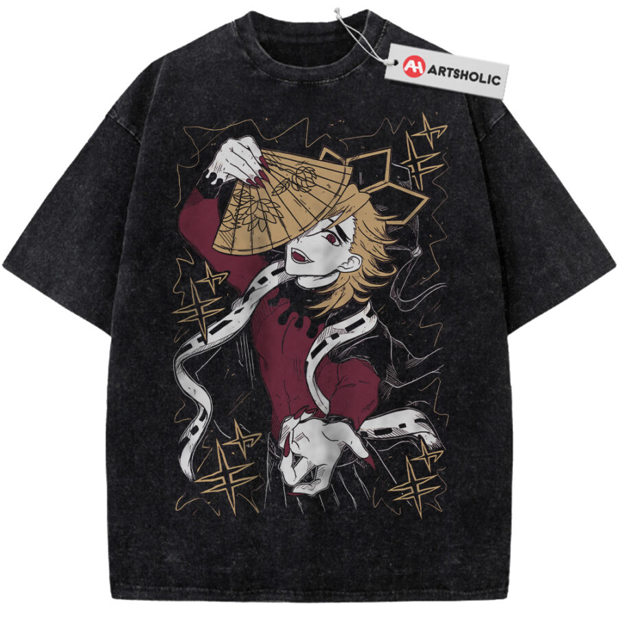Alternative view of Doma Shirt, Demon Slayer Shirt, Anime Shirt, Vintage Tee