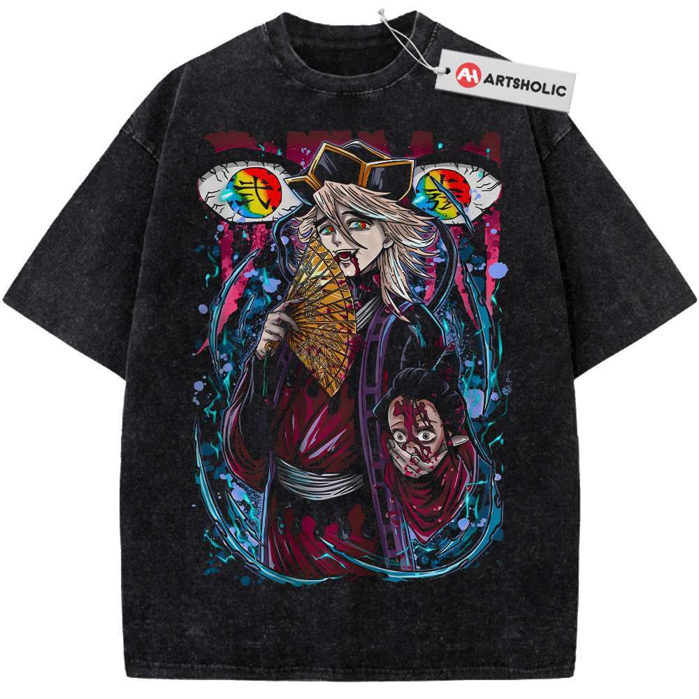 Doma Shirt, Demon Slayer Shirt, Anime Shirt, Vintage Tee