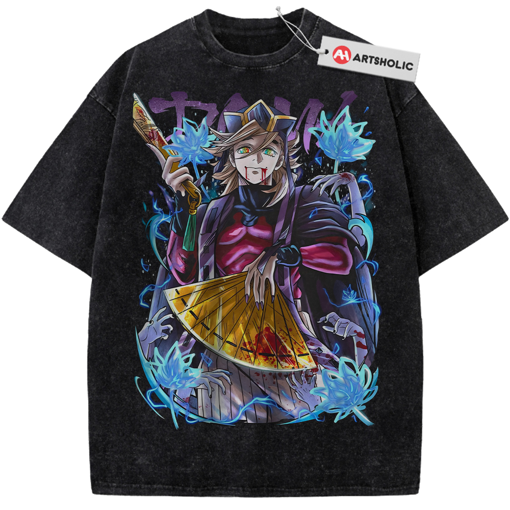 Doma Shirt, Demon Slayer Shirt, Kimetsu no Yaiba Shirt, Anime Shirt, Vintage Tee