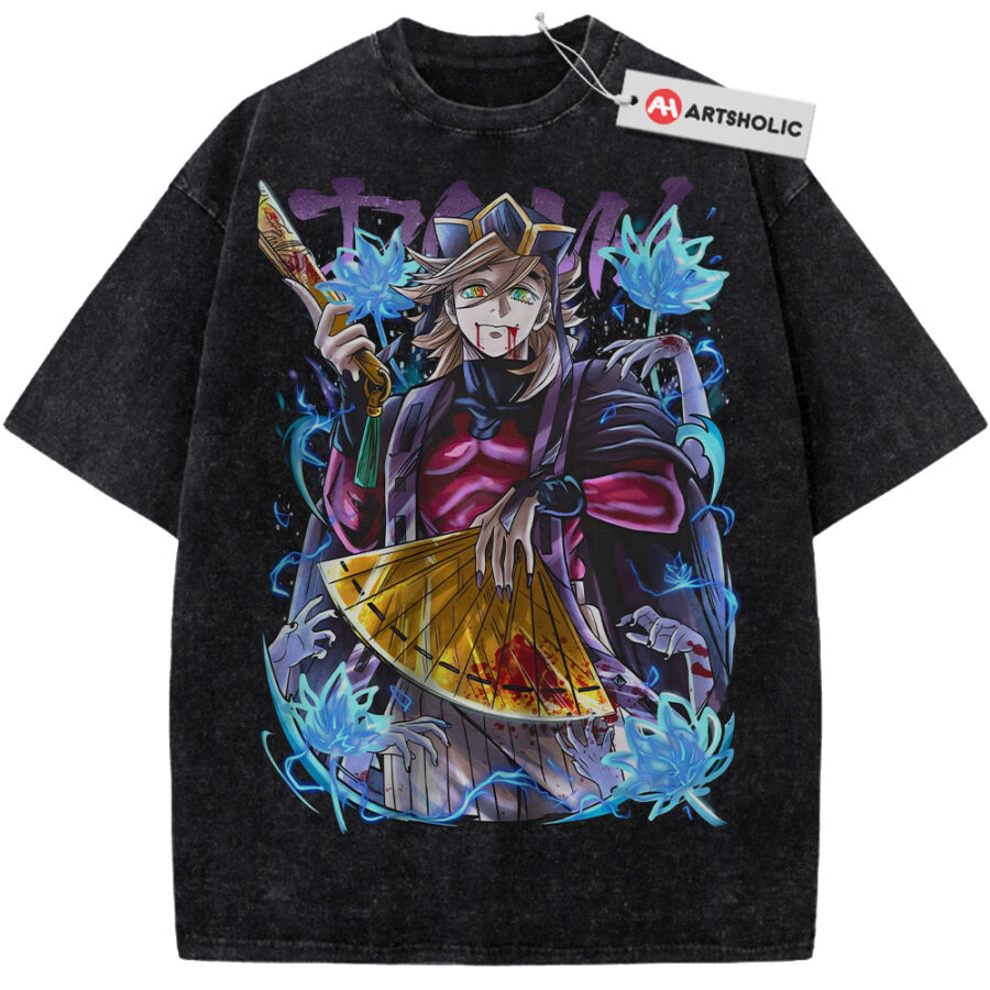Alternative view of Doma Shirt, Demon Slayer Shirt, Kimetsu no Yaiba Shirt, Anime Shirt, Vintage Tee