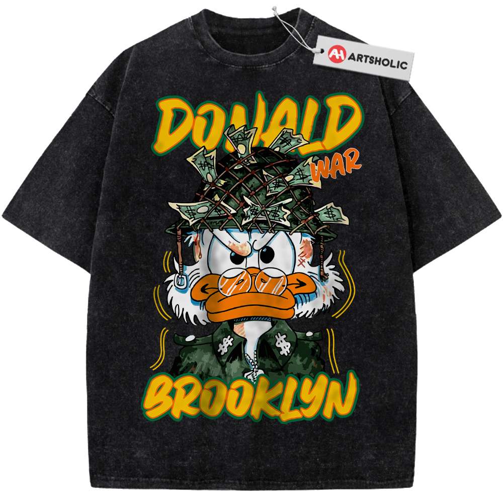 Alternative view of Donald Duck Shirt, Cartoon Shirt, Vintage Tee