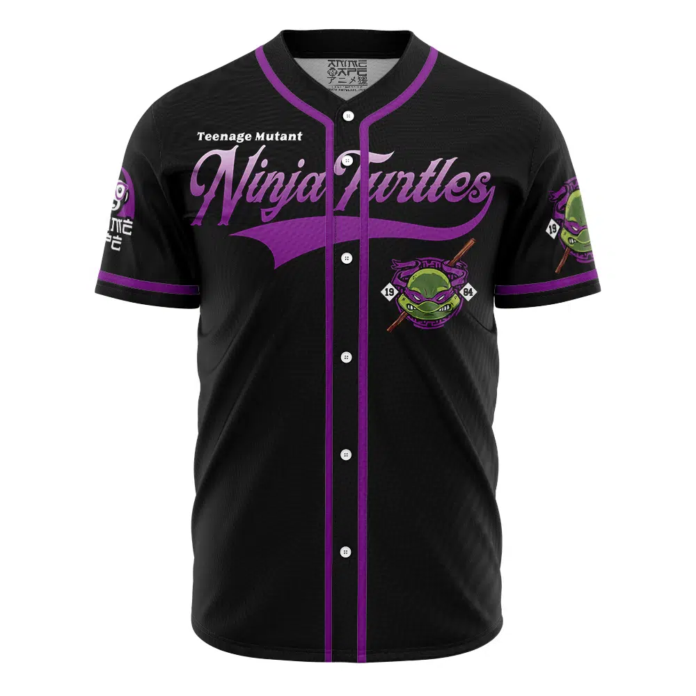 Donatello Teenage Mutant Ninja Turtles Baseball Jersey