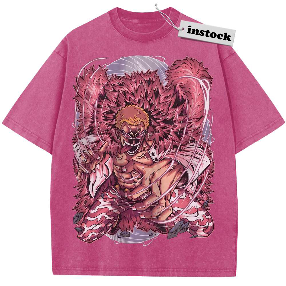 Donquixote Doflamingo Shirt, One Piece Shirt, Anime Shirt, Vintage T-Shirt