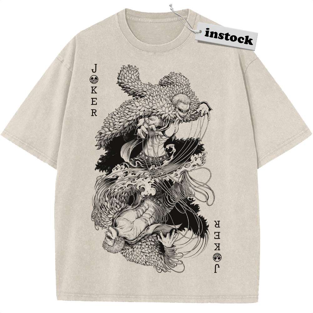 Donquixote Doflamingo Shirt, One Piece Shirt, Anime Shirt, Vintage T-Shirt