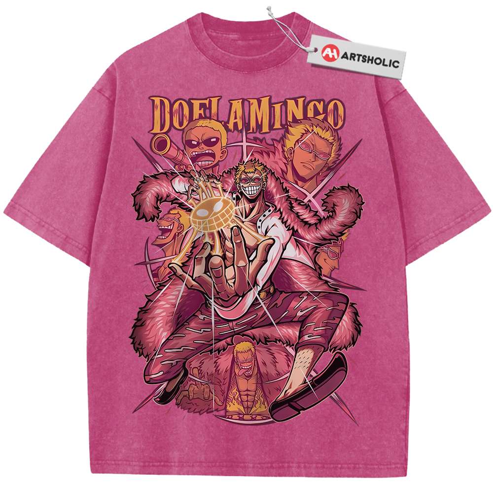 Donquixote Doflamingo Shirt, One Piece Shirt, Anime Shirt, Vintage Tee